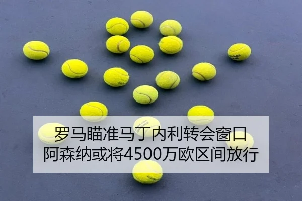 罗马瞄准马丁内利转会窗口 阿森纳或将4500万欧区间放行
